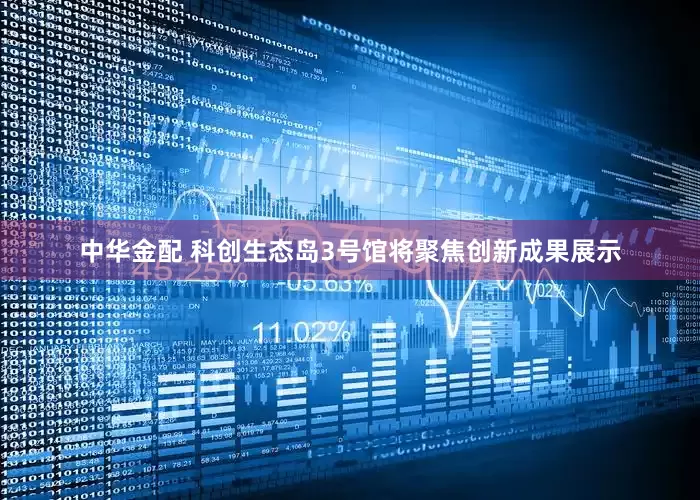 中华金配 科创生态岛3号馆将聚焦创新成果展示